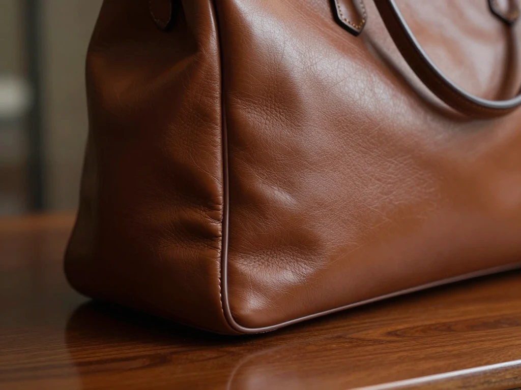 Designer Veske i Italiensk Lær